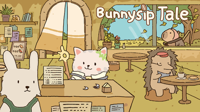 Bunnysip Tale-Casual Cute Cafe screenshot