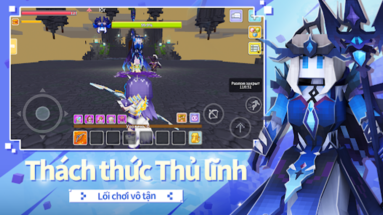 Milkcraft: Thế Giới Block RPG screenshot