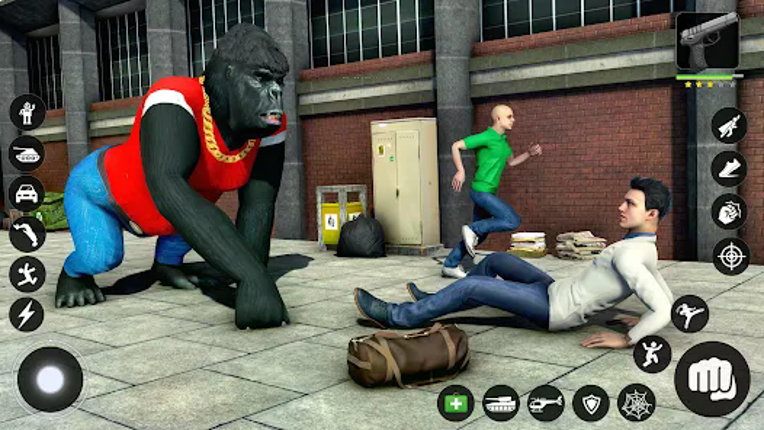 Gorilla Fighting: Hero Game screenshot