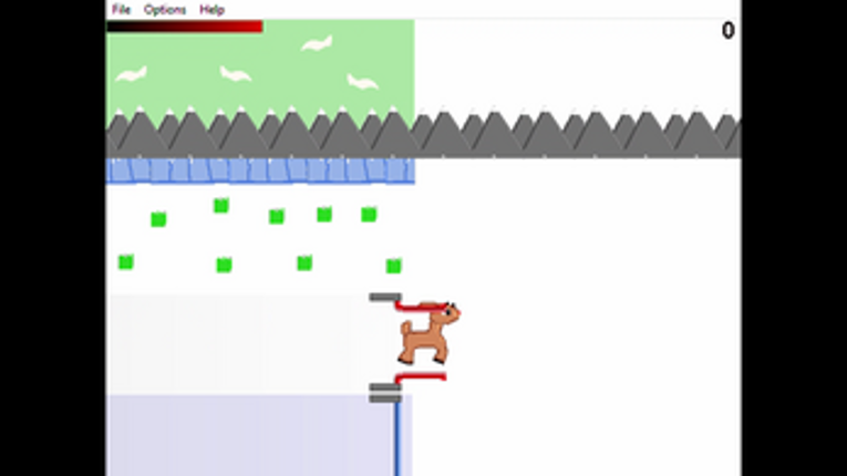 Reindeer Runner screenshot