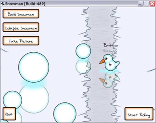 Snowman Village Image