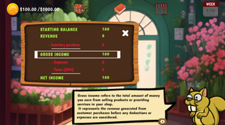 Squirrel's Shop Adventure Image
