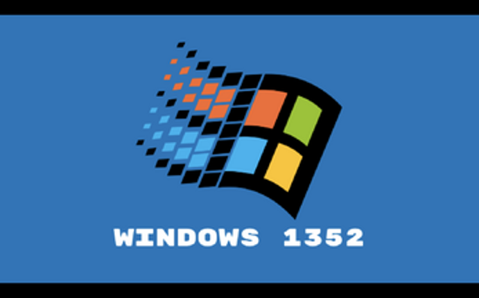 Windows 1352 Pong screenshot
