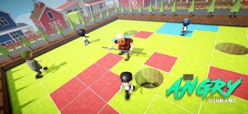 Hello Angry Neighbor-A Maze!! screenshot