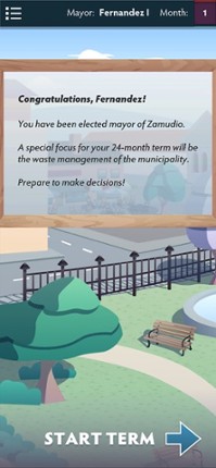 Mayor's Table screenshot