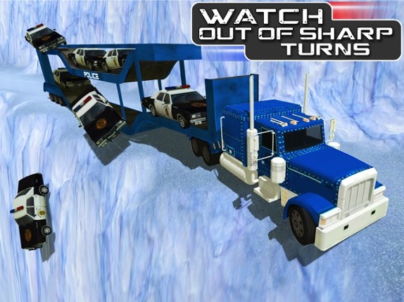 Offroad Police Car Transporter & Truck Steering screenshot