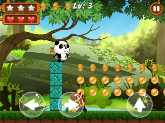 Panda Run - Jungle Adventure screenshot