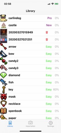 Pixel Art Numbers: Fine Artist Image