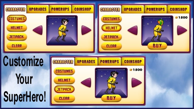 Super Hero Action Jump Man - Best Fun Adventure Jumping Race Game screenshot