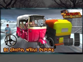 Tuk Tuk Auto Winter Rickshaw Image