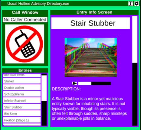 Un-Usual Hotline screenshot