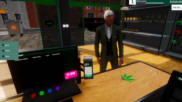 WEED SHOP SIMULATOR screenshot