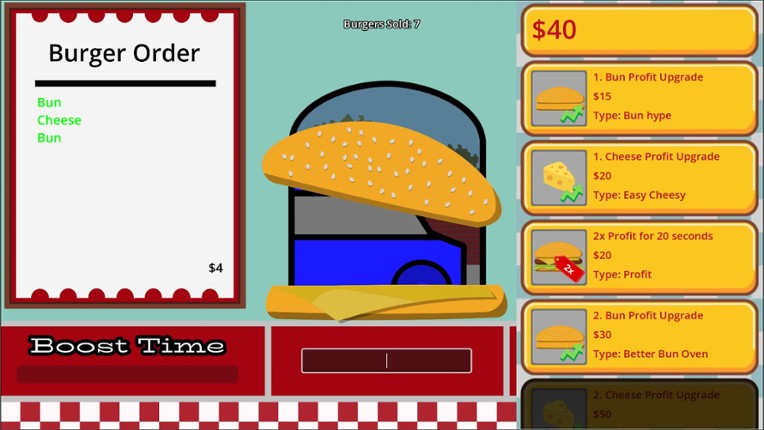 Burger Typer screenshot