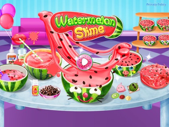 Creative Watermelon Slime Fun screenshot