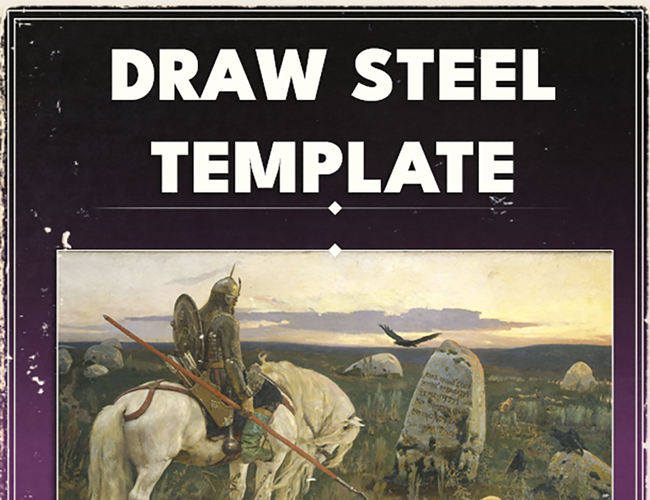Games like Draw Steel Template for InDesign