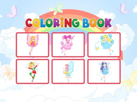 Fairy Coloring Book - Painting Game for Kids Image