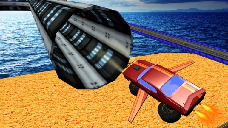 Flying Monster Truck Drive – 3D Lorry Simulator screenshot