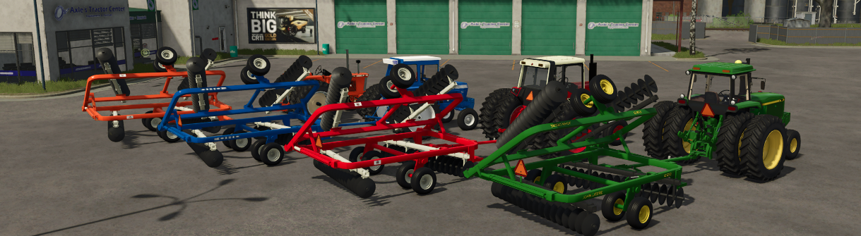 Games like FS25 JD 220, Ford, IH, AC Disc Package