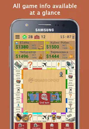 Quadropoly Pro screenshot