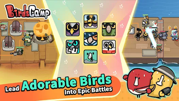 Birds Camp——Casual TD Game screenshot