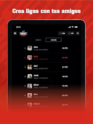 Movistar Fantasy Marca screenshot