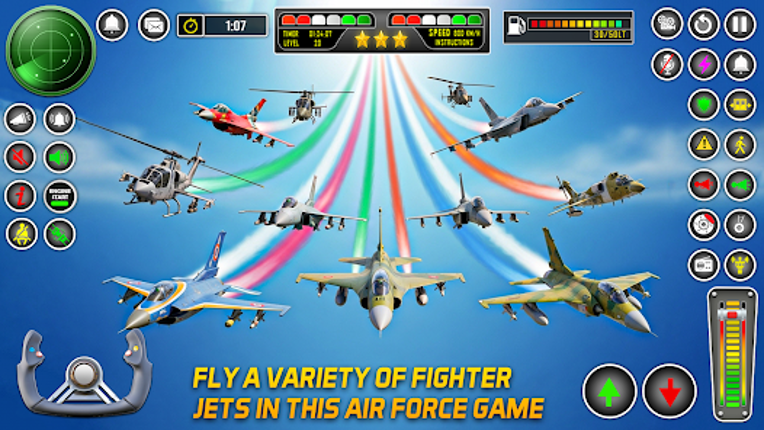 Fighter Jet Game 2025 screenshot