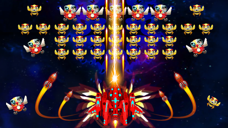 Galaxy Attack: Chicken Shooter screenshot
