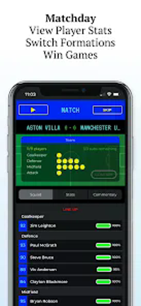 Retro Football Management screenshot