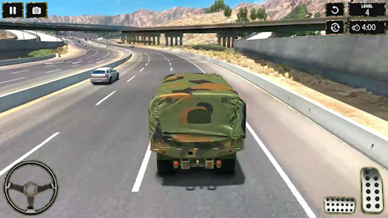 Indian Army Truck Driving Game screenshot