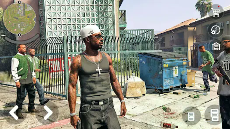 Open World Criminal City Game screenshot