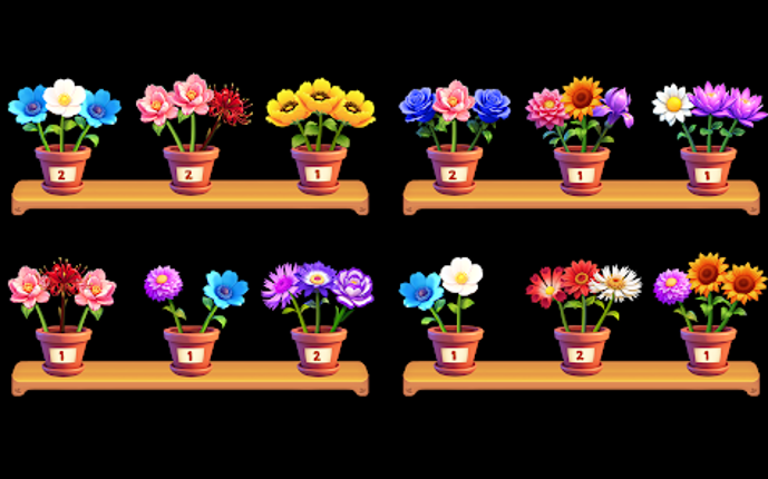 Blossom Bliss: Sort&Design screenshot