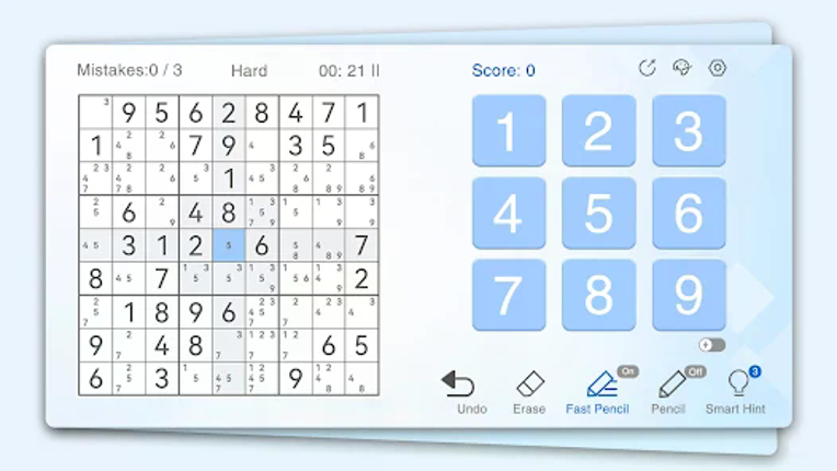 Ivy Sudoku: Classic Sudoku screenshot