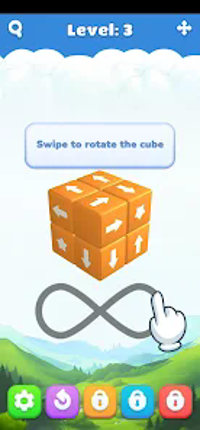 Cube Away 3D: Tap block out screenshot