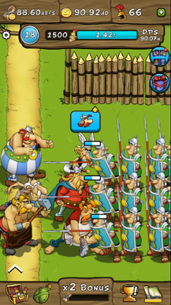 Idle Asterix screenshot