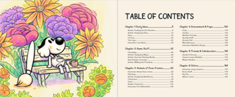 Chicory: Official Art Book Image