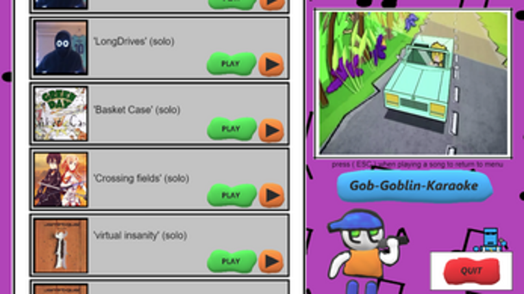 Gob Goblin Karaoke screenshot