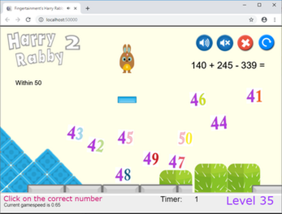 HarryRabby2 Add & Subtract 3-digit Numbers FREE Image