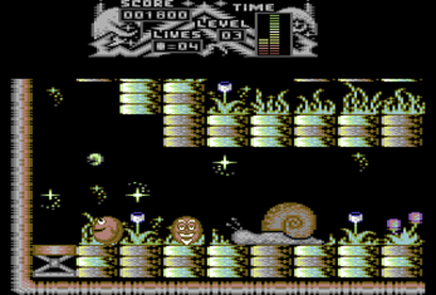 Jim Slim (C64) screenshot
