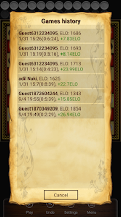 Spanish Damas - Online screenshot