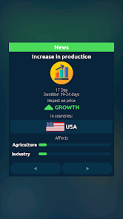 Stock Exchange Game Simulator screenshot