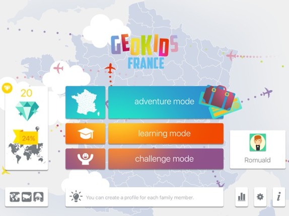 GeoKids France screenshot