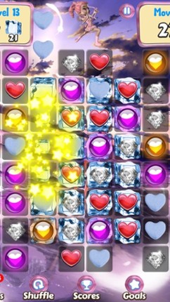 Love Girl Story - Match candy hearts for a splash of sugar Image
