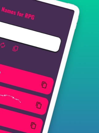 Names For RPG and Games screenshot