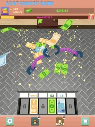 Sort Money Rain screenshot