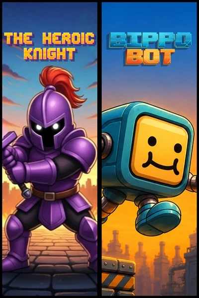 Games like The Heroic Knight & Bippo Bot (BUNDLE)