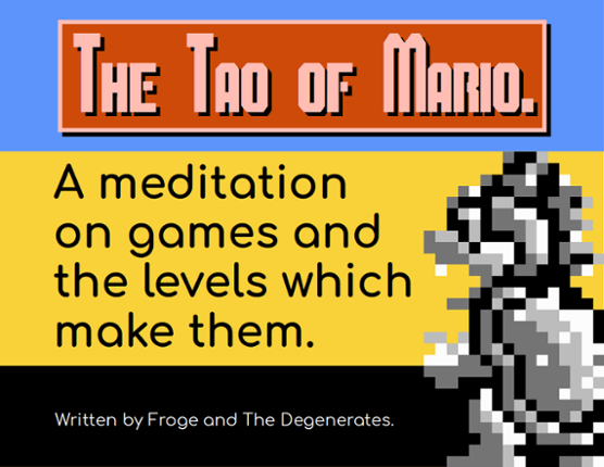 The Tao of Mario Game Cover