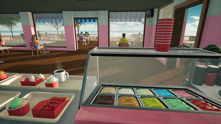Beachside Cafe Simulator screenshot