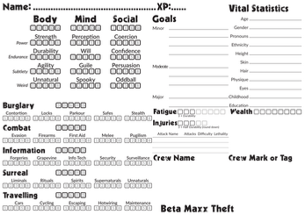 Beta Maxx Theft screenshot