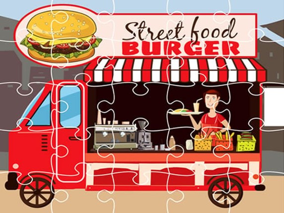 Burger Trucks Jigsaw Image