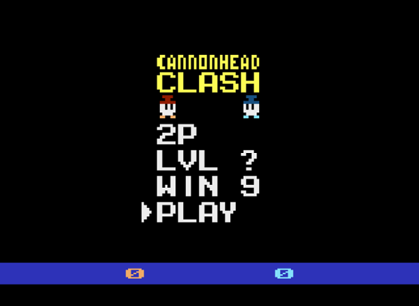 Cannonhead Clash (Atari 2600) Image